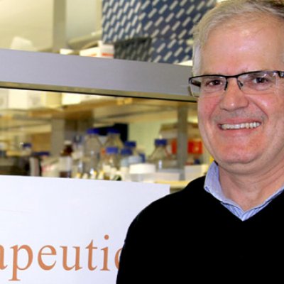 Associate Professor Mark Smythe ... his research led to new biotech company